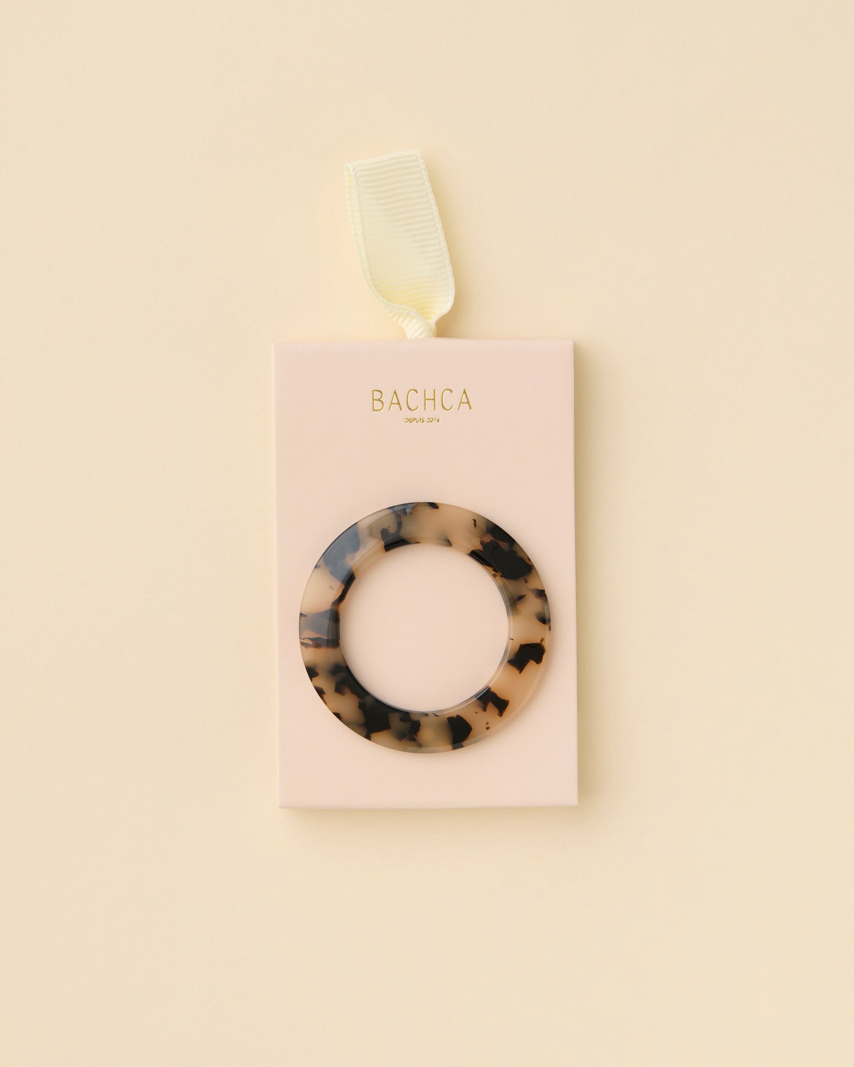 ラウンドヘアクリップ べっ甲